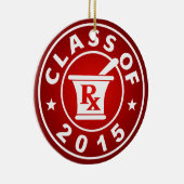 Klasse van de apotheek 2015 keramisch ornament (Rechts)