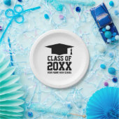 Klasse van de borden van de afstuderen graduatiepa papieren bordje (Feest)