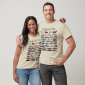 Klasse van de classificatie van 1966 auto's t-shirt (Unisex)