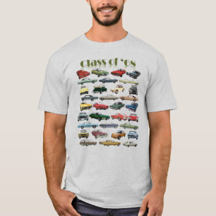Klasse van de classificatie van 1968 auto's t-shirt