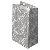 Klasse van de Gift Bag van 2017 Klein Cadeauzakje (Voorkant Gekanteld)