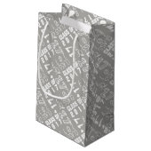 Klasse van de Gift Bag van 2017 Klein Cadeauzakje (Achterkant Gekanteld)