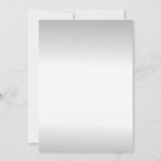 Klasse van de Gradiënt van de Zilver van de Kassy  Kaart (Achterkant)