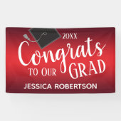 Klasse van de graduatiepartij van 2022 spandoek (Horizontaal)