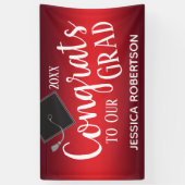 Klasse van de graduatiepartij van 2022 spandoek (Verticaal)