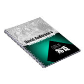 Klasse van de Graduation Party of 2018 Custom Gues Notitieboek (Rechterzijde)