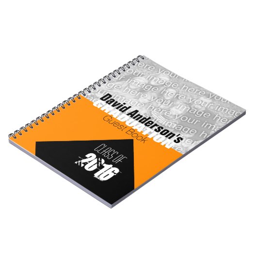 Klasse van de Graduation Party of 2018 Custom O Gu Notitieboek (Linkerzijde)