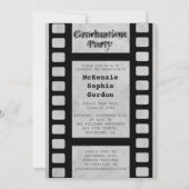 Klasse van de Graduation Party Senior Portret Nega Kaart (Achterkant)