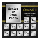 Klasse van de herdenking 2018 K-12 Perfect Poster (Voorkant)