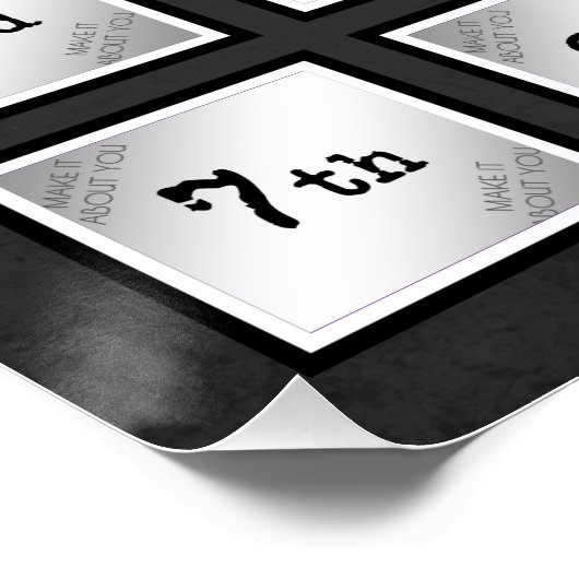 Klasse van de herdenking 2018 K-12 Perfect Poster (Hoek)