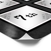 Klasse van de herdenkingsfoto K-12 van 2018 Poster (Hoek)