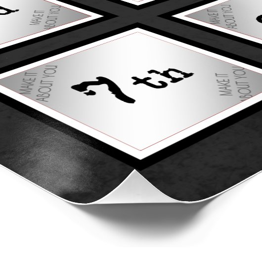 Klasse van de herdenkingsfoto K-12 van 2018 Poster (Hoek)