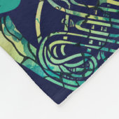 klasse van de Horn Band Fleece Deken (Hoek)
