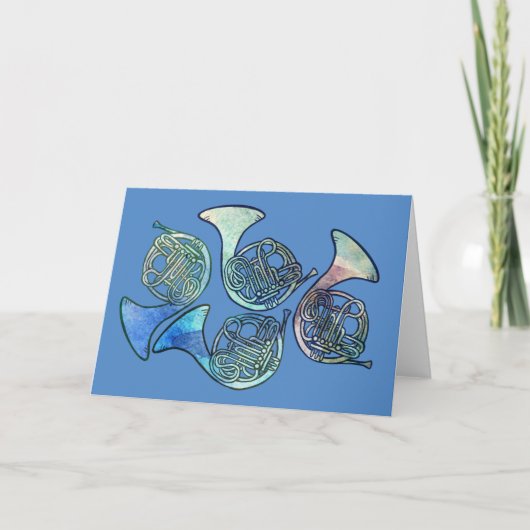 klasse van de Horn Band Kaart (Voorkant)