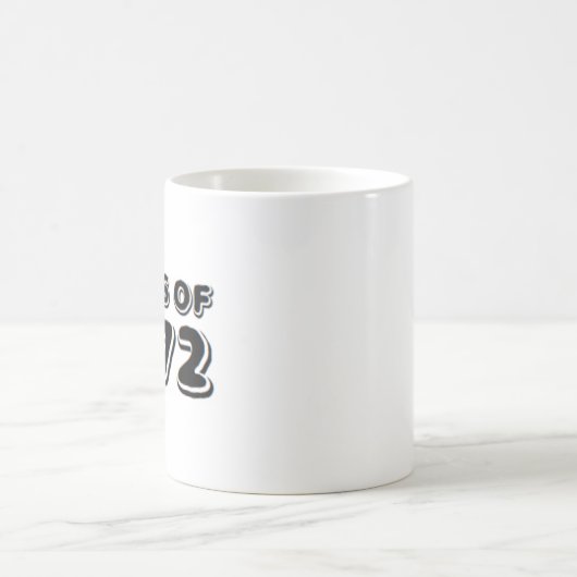 klasse van de koffiekoffie-mok van 1972 koffiemok (Center)