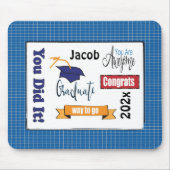 Klasse van de Muismat Afstuderen Cadeau 2022 (Voorkant)