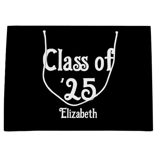 Klasse van de Naam van het Afstudeerder van de Doo Groot Cadeauzakje (Voorkant)