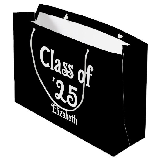 Klasse van de Naam van het Afstudeerder van de Doo Groot Cadeauzakje (Achterkant Gekanteld)