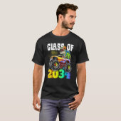 Klasse van de Rex Dinosaur Monster Truck Kindergar T-shirt (Voorkant volledig)