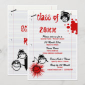 Klasse van de schoolreünie PERSONALIZE Kaart (Voorkant / Achterkant)