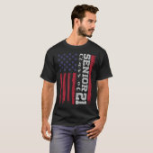 KLASSE VAN DE SENIOR VAN 2021 T-SHIRT (Voorkant volledig)