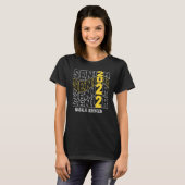 KLASSE VAN DE SENIOR VAN 2022 AFSTUDEREN T-SHIRT (Voorkant volledig)