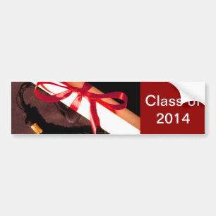 Klasse van de Sjabloon Bumpersticker 2014