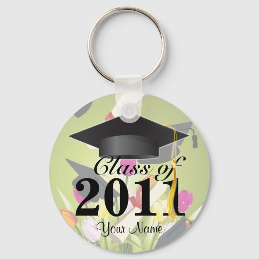 Klasse van de sleutelketen Afstuderen 2011 Sleutelhanger (Voorkant)