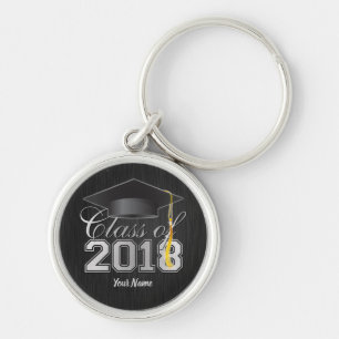 Klasse van de sleutelketen van 2018 Afstuderen (zw Sleutelhanger