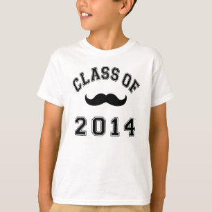 Klasse van de snor van 2014 t-shirt