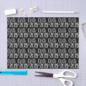 Klasse van de tekst van het Afstuderen Cadeau 201 Tissuepapier (Craft)