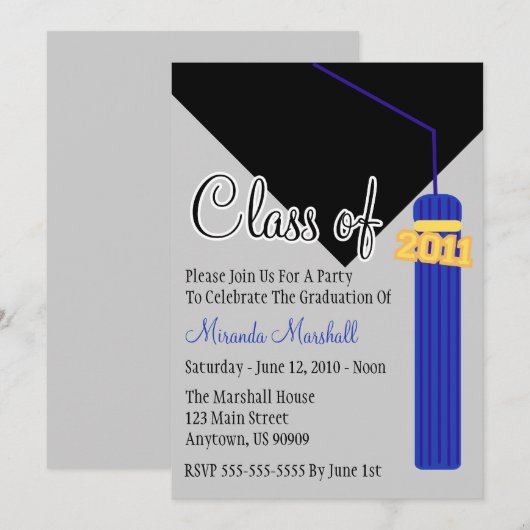 Klasse van de uitnodiging tot het indienen van Afs (Voorkant / Achterkant)