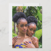 Klasse van de uitnodiging van 2023 met dubbel afst (Voorkant)