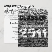Klasse van de uitnodiging van Afstuderen GG111 van (Voorkant / Achterkant)