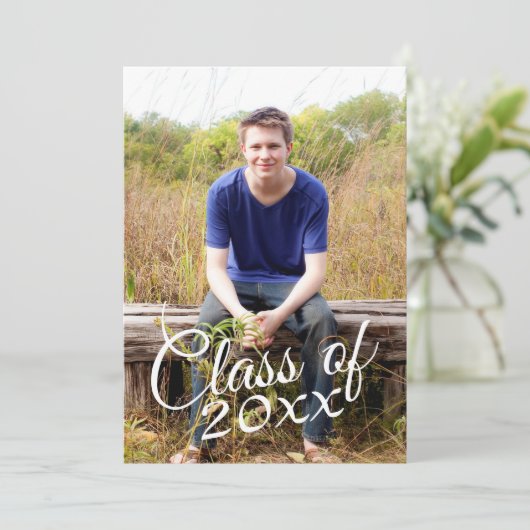 Klasse van de Uitnodiging van de Aankondiging van  (Staand voorkant)