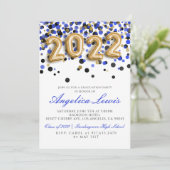 Klasse van de uitnodiging van de Graduation Party (Staand voorkant)