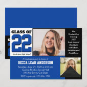 Klasse van de Uitnodiging van de Hoop en van het V (Voorkant / Achterkant)