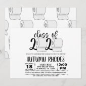 Klasse van de Uitnodiging van het Afstuderen 2020 (Voorkant / Achterkant)