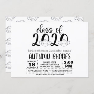 Klasse van de Uitnodiging van het Afstuderen van 2