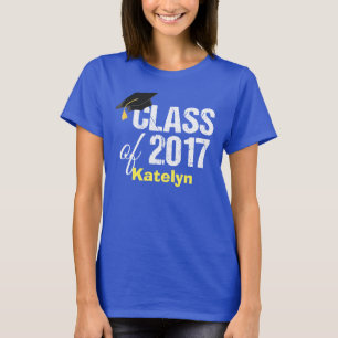 Klasse van Douane van de Afstuderen van 2017 de T-shirt