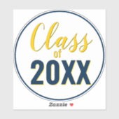 Klasse VAN ELK Afstuderen COLOR COMBO-Afstuderen Sticker (Vel)