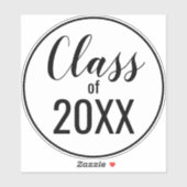 Klasse VAN ELK Afstuderen COLOR COMBO-Afstuderen Sticker (Vel)