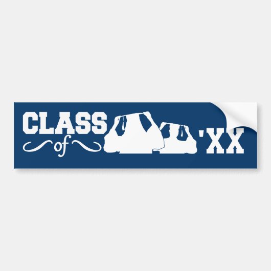 Klasse van ELK jaar aangepaste bumpersticker (Voorkant)