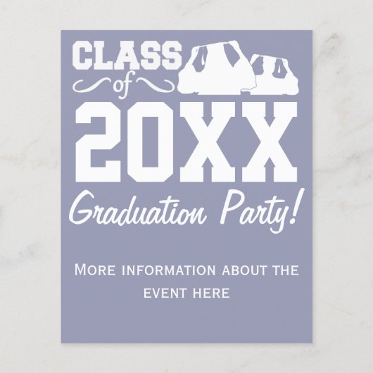 Klasse van ELK jaar aangepaste flyers (Achterkant)