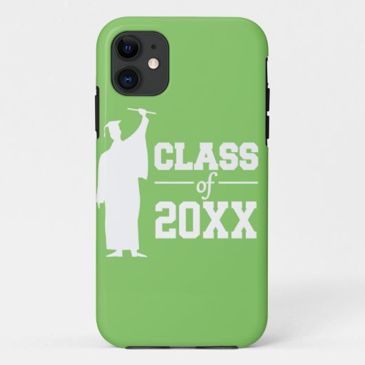 Klasse van ELK jaar aangepaste iPhone case (Achterkant)