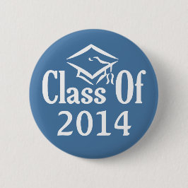 Klasse van ELK JAAR aangepaste knop Ronde Button 5,7 Cm