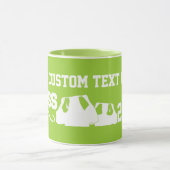 Klasse van ELK jaar aangepaste mokken (Midden)