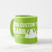 Klasse van ELK jaar aangepaste mokken (Voorkant links)