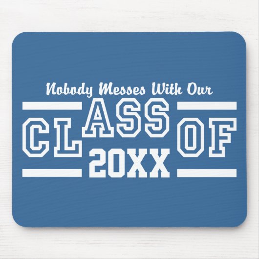 Klasse van ELK Jaar aangepaste mousepad Muismat (Voorkant)