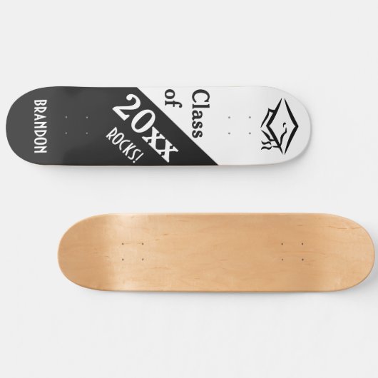 KLASSE VAN (elk jaar) aangepaste naam skateboards (Horizontaal)